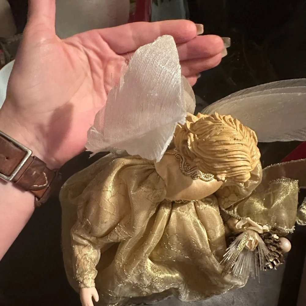 Vintage tree angel